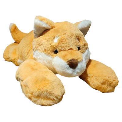 正版治愈柔软柴犬狗狗毛绒玩偶大