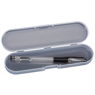 笔盒长方形工具盒半透明塑料盒子中号收纳盒PP材质有带盖翻盖包装