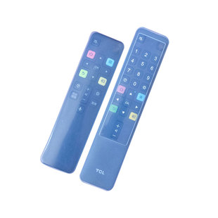 适用TCL电视遥控器套RC801C FCR1 ARC801L高清硅胶防尘防摔保护套