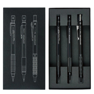 沃紫家日本原装派通自动铅笔graph gear黑色60周年纪念限定套装05