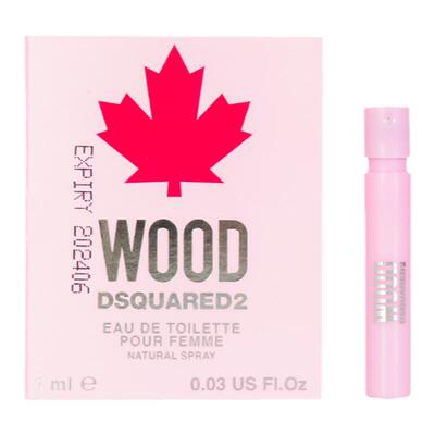 Dsquared2 D二次方WOOD枫叶木缘绿林缠绵红木缱绻男女士试管香水