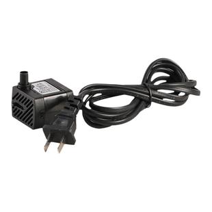 假山盆景喷泉鱼缸循环小型迷你抽水泵静音抽水循环泵带灯绚烂多彩