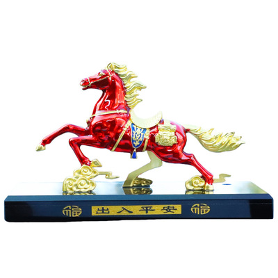 车中控台摆件马汽车用品