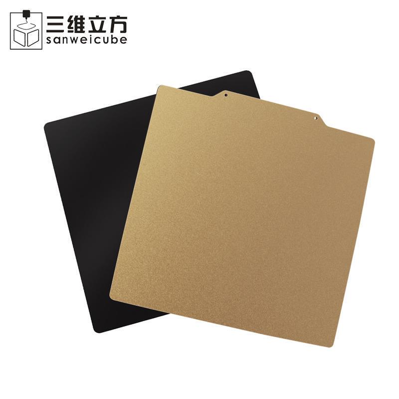 3D打印机配件热床贴膜 PEI双面喷涂磁钢膜 弹性弹簧板PEI涂层磨砂