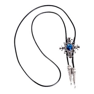 日韩衬衫领带欧美领绳波洛领带水晶领结绑蝴蝶结项链领绳配饰