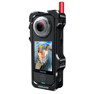 优创谷适用影石insta360X4Air兔笼可磁吸快拆拓展边框全景相机保护套耐磨壳防摔壳自拍钢化膜大力夹骑行配件