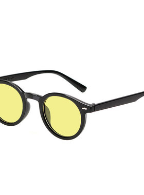 黄色防紫外线太阳眼镜