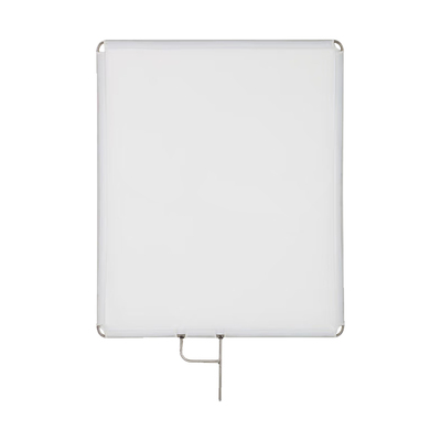 英克希 摄影旗板柔光屏柔光纸硫酸纸柔光布背景板可移动小型拍摄支架拍照柔光板不锈钢框架白旗黑旗大型