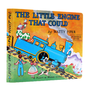勇敢的小火车头做到了 The Little Engine That Could 英文原版 培养自信心 纸版书 世纪经典童书
