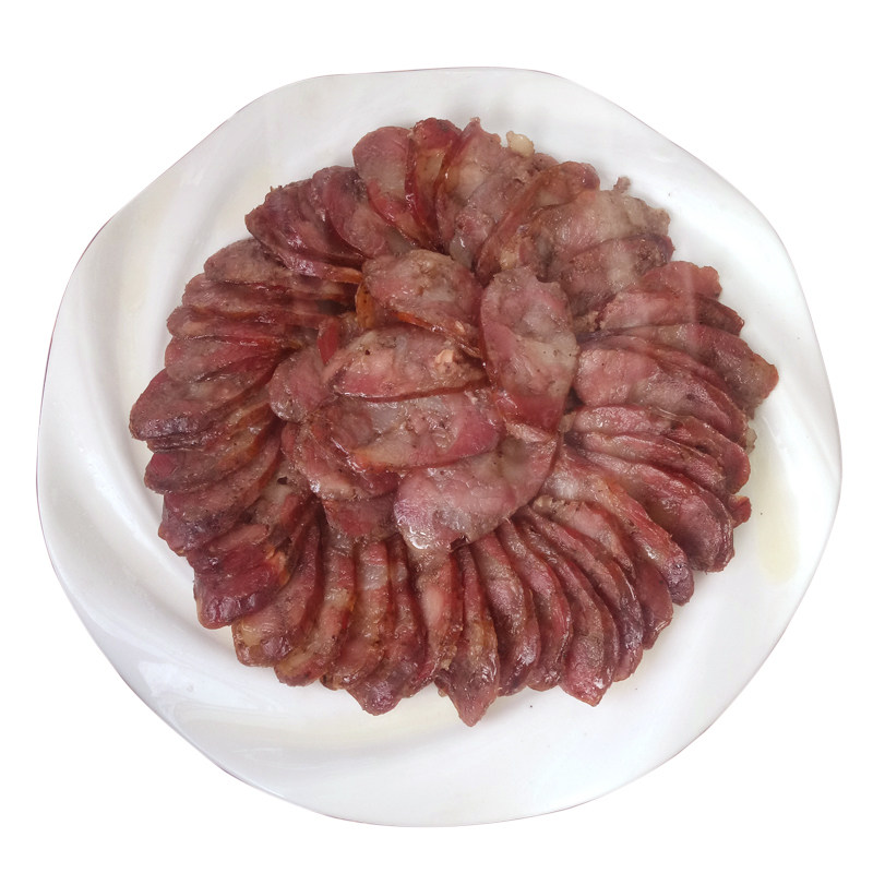 贵州遵义农家五花腊肉兴义柴火烟熏后退腊肉土猪年货麻味香肠特产