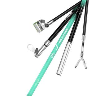 一帆精工新款碳素长杆炮台支架超轻超硬鱼竿支架架杆后挂架子渔具