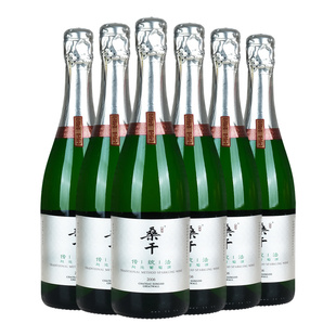 中粮长城桑干酒庄传统法起泡葡萄酒2006单一年份酒国货红酒整箱装