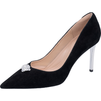 TM小方糖细跟晚宴高跟鞋