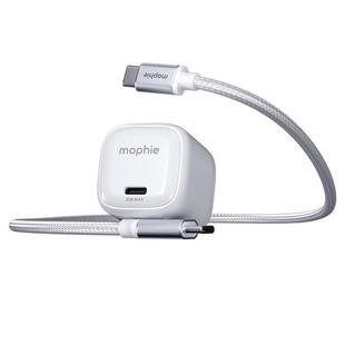 mophie摩尔菲30W充电器套装氮化镓PD快充头充电线套装插头充电头iPhone16ProMax17plus手机