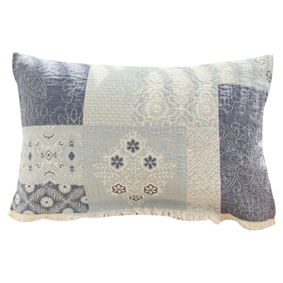 色织北欧风一对装透气枕巾威廉