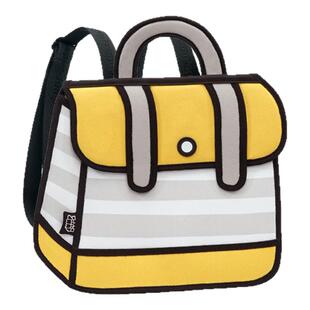 Jump From Paper38女神节礼物手提包黄色二次元通勤漫画书包JFP