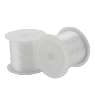 无弹力透明鱼线鱼丝线 DIY手工串珠材料鱼线饰品配件透明水晶线绳