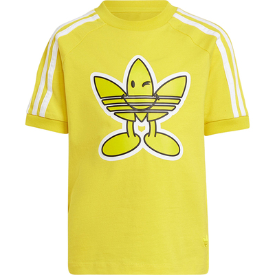 Adidas/阿迪达斯正品夏季小童时尚印花潮流休闲运动短袖T恤JD0457