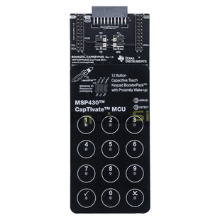 BOOSTXL-CAPKEYPAD TI MSP430FR2522开发板BoosterPack插件模块
