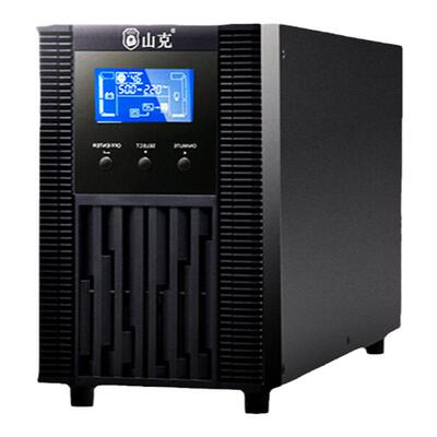 山克在线式ups220v不间断电源2KVA/1600W机房服务器SC2KS 6H套餐