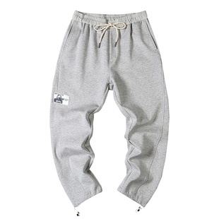 秋冬季190加绒加长男裤子120cm运动裤男款高个子抽绳裤加长版卫裤