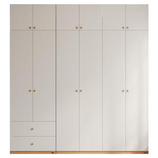 全友家居现代简约卧室家用带顶柜衣柜小户型出租房衣橱129933