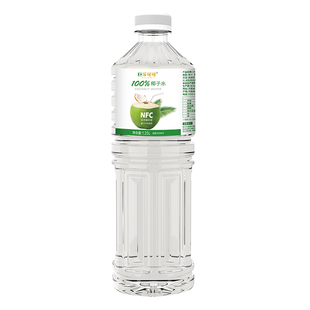 巨乐可可椰子水NFC100%0天然饮品夏季椰子果汁饮料1.25L*2大瓶