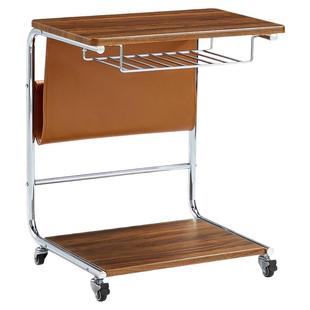 林氏家居可移动沙发边几茶几床边桌子客厅置物小推车床头林氏木业