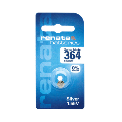RENATA瑞士364手表电池SR621SW