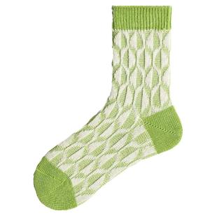 藤和自然春芽秋冬袜百搭中筒袜保暖羊毛袜户外运动袜德训鞋袜子女