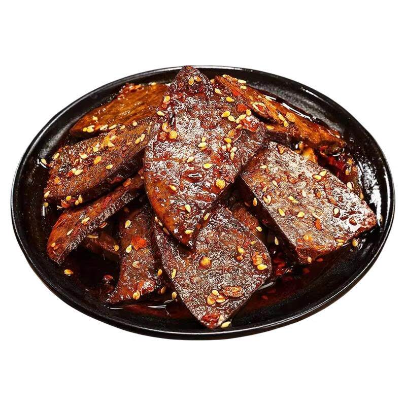 湖南特产!开袋即食香辣柴火猪肝