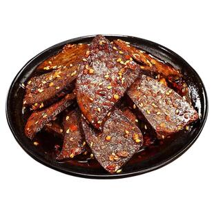 香辣柴火猪肝湖南特产即食烟熏卤味夜宵解馋下酒卤味熟食零食小吃