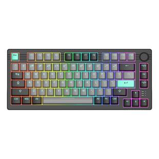 达尔优EK75三模无线蓝牙客制化机械键盘gasket结构75配列电竞游戏