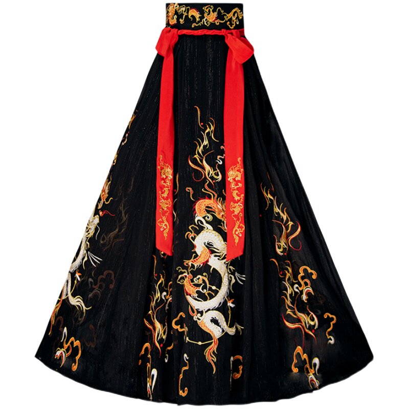 如梦霓裳X神都夜行录【烛龙】汉服男晋制交领大袖襦十二破裙现货