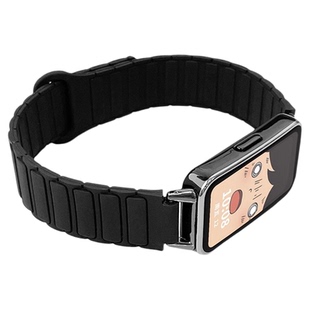 适用Keep手环B5表带装甲硅胶磁吸keep智能运动手环b4腕带男女五四代b4lite时尚感band新款回环磁吸替换带北想