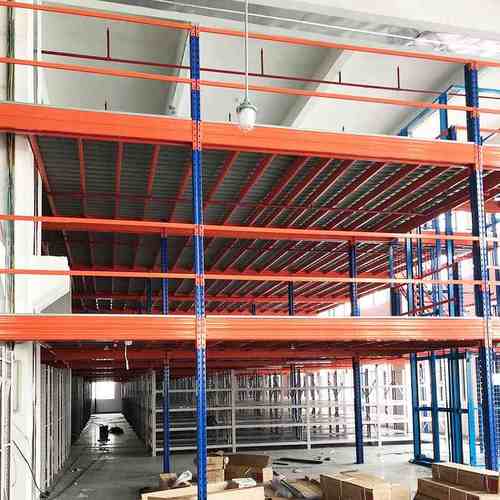 阁楼平台货架搭建二层仓库仓储库房工厂办公可拆卸免焊接隔层存储