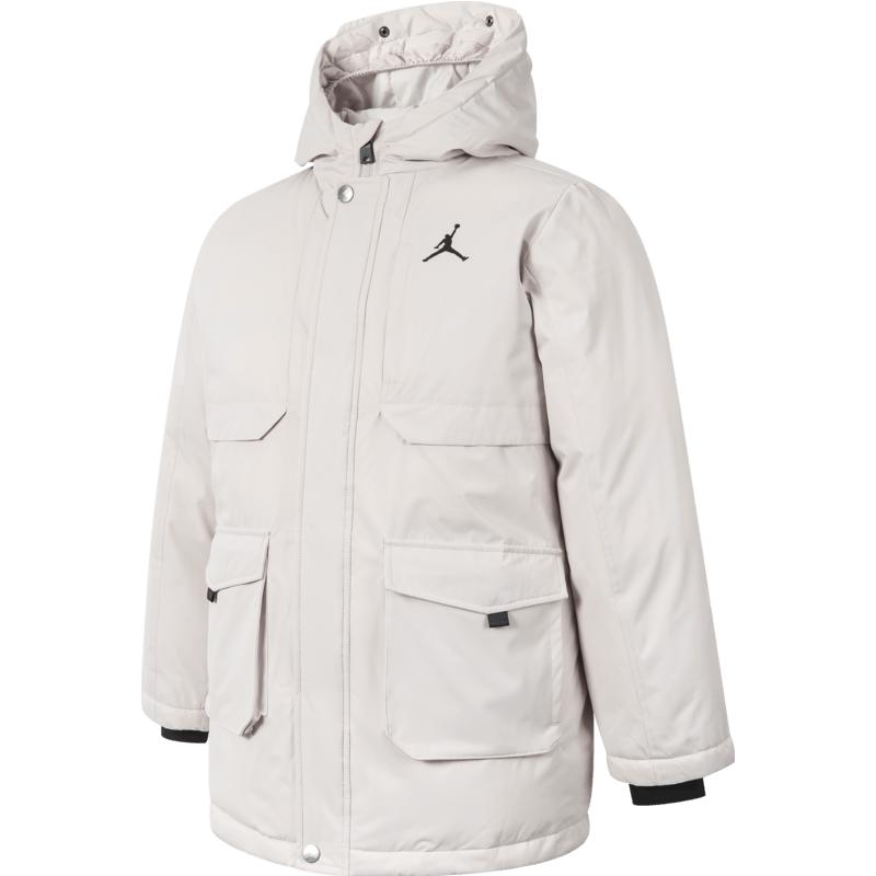 NIKE耐克儿童中长款运动棉服JD2442050GS-003
