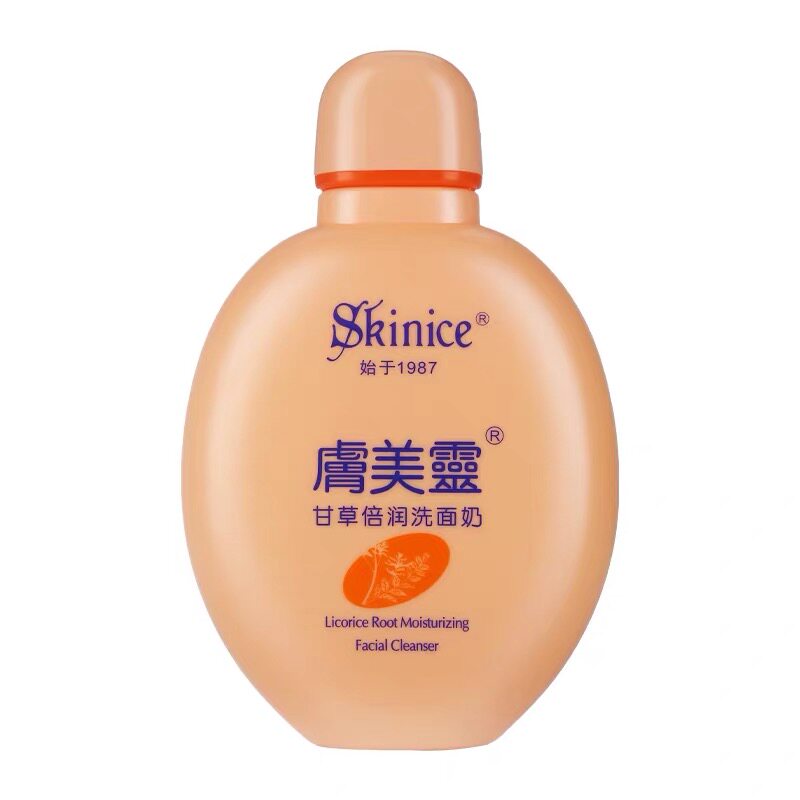 肤美灵厂家无泡甘草倍润洗面奶干性弱清洁洁面乳保湿补水按摩膏