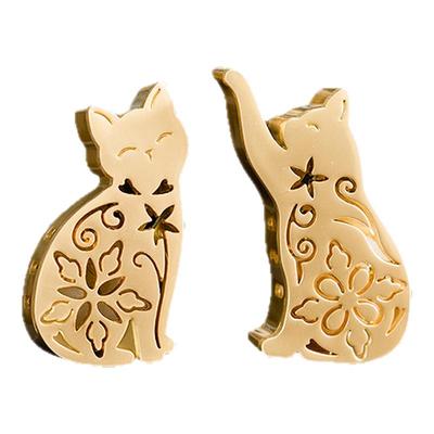 萌趣对猫车载摆件香薰礼盒