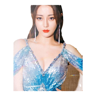 流苏发箍女仙气水钻蝴蝶头饰耳环一体头箍气质明星同款发卡发饰女