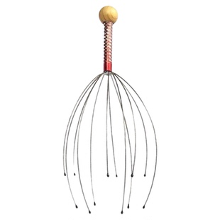 八爪鱼头部按摩器抓头皮神器按摩抓头部小爪子挠头工具灵魂提取器
