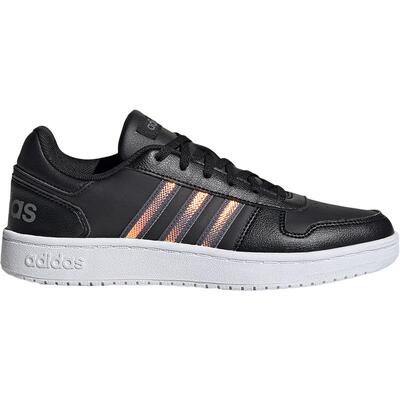 Adidas/阿迪达斯官方正品HOOPS 2.0女士低帮耐磨休闲板鞋FW3536