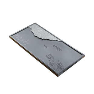 天然乌金石茶盘家用2026新款茶台茶海客厅高档功夫一体石材茶托盘