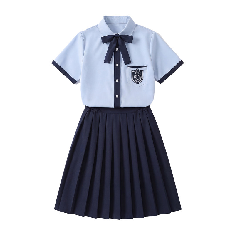毕业季学院风班服儿童合唱演出服