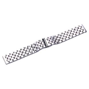 适配美度手表表带原装钢带贝伦赛丽指挥官舵手tv布鲁纳男女士表链