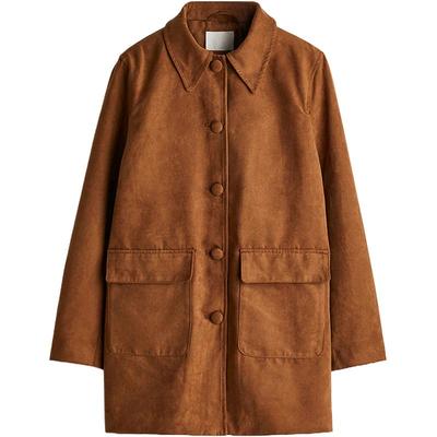 HM冬季女士起绒轻便大衣1261801