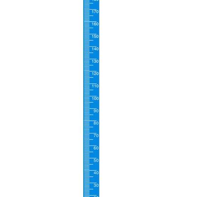 身高测量墙贴硬卡塑料通用简约