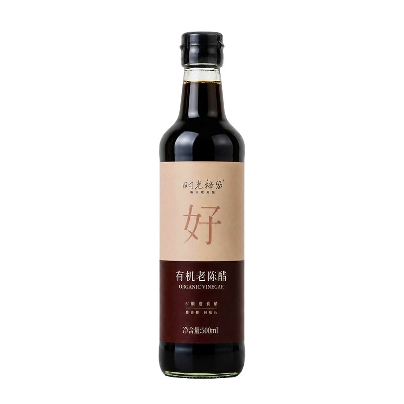 时光稻留有机醋炭熏山西老陈醋家醋/醋制品/果醋