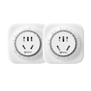 公牛电热水器智能插座自动断电16a大功率定时插座定时开关控制器