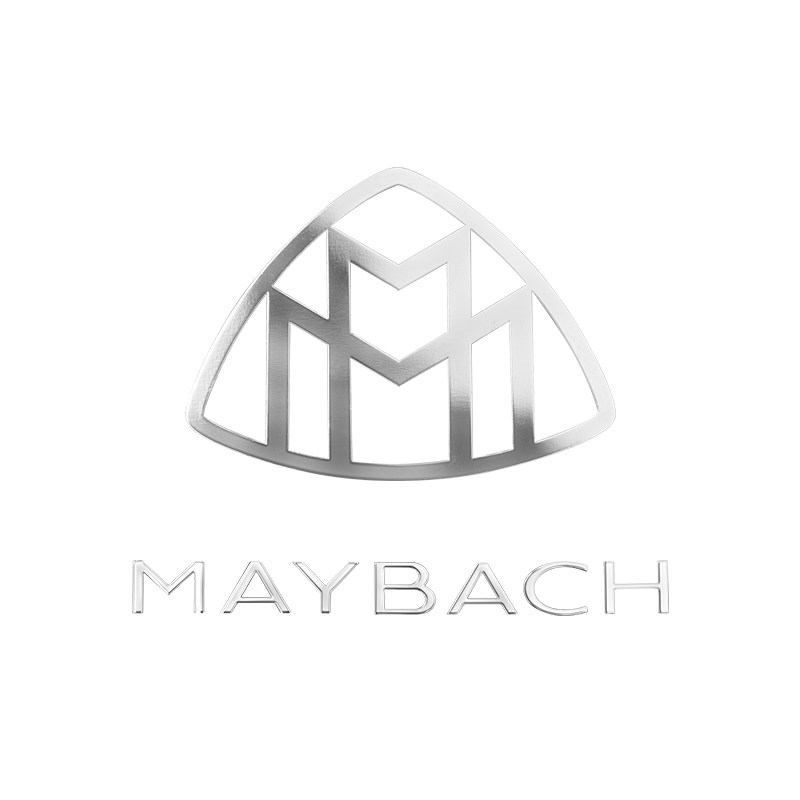 适用于奔驰S级迈巴赫方向盘英文字母贴改MAYBACH车标内饰随意贴标